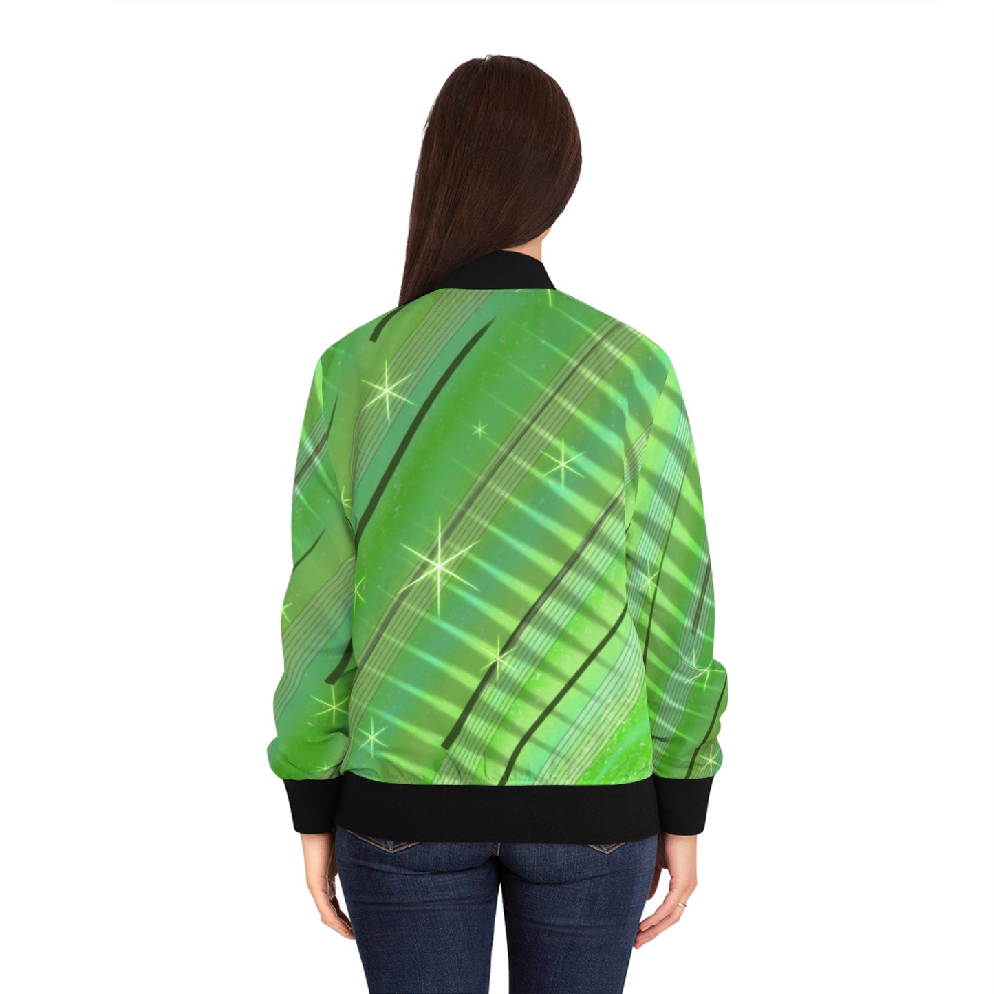 Its Okay Women's Bomber Jacket (AOP)