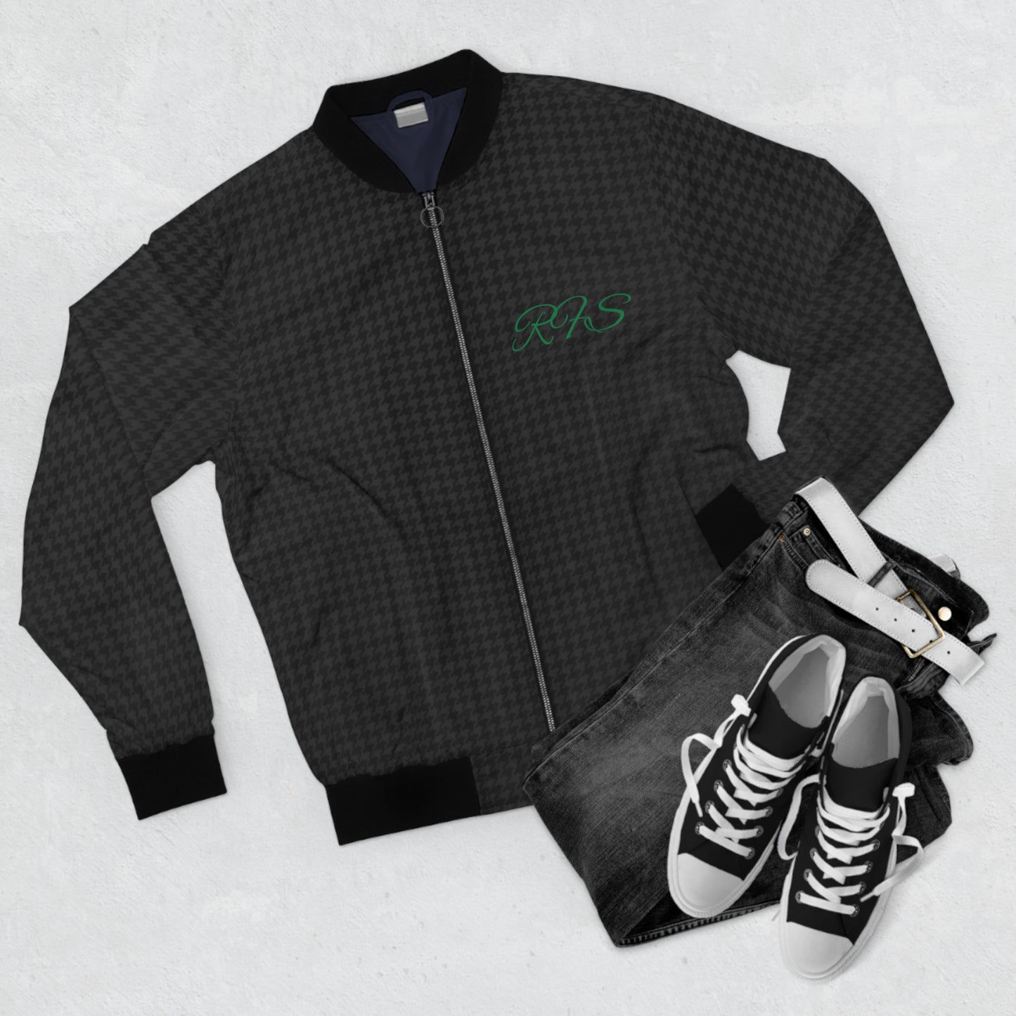 GreyMan Men's Bomber Jacket (AOP)