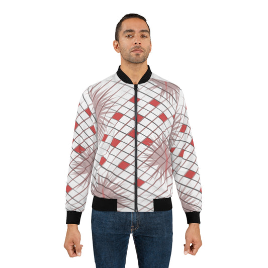 TimeSquare Men's Bomber Jacket (AOP)