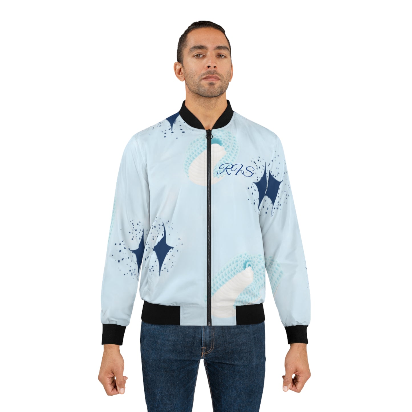 Banff Men's Bomber Jacket (AOP)