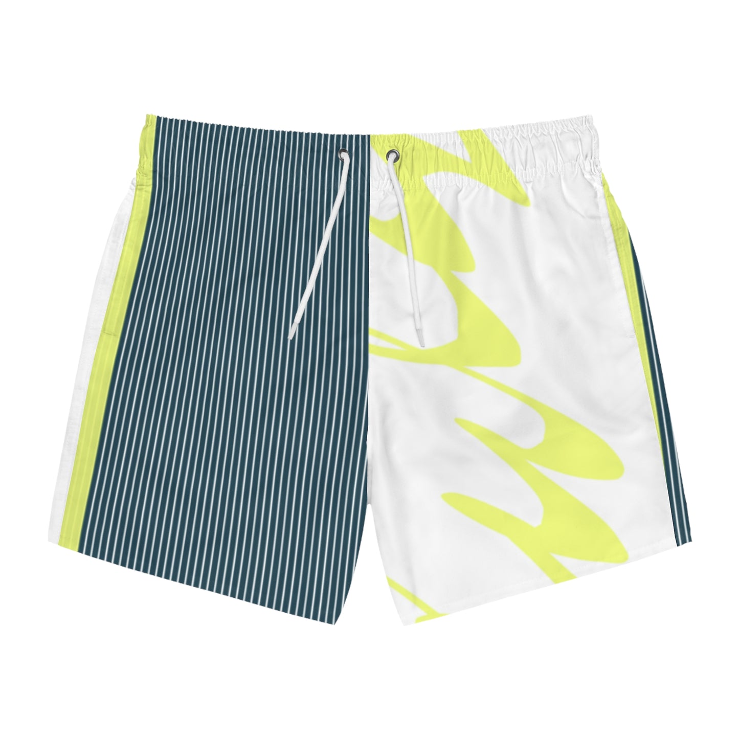 Baggy Green Swim Trunks (AOP)