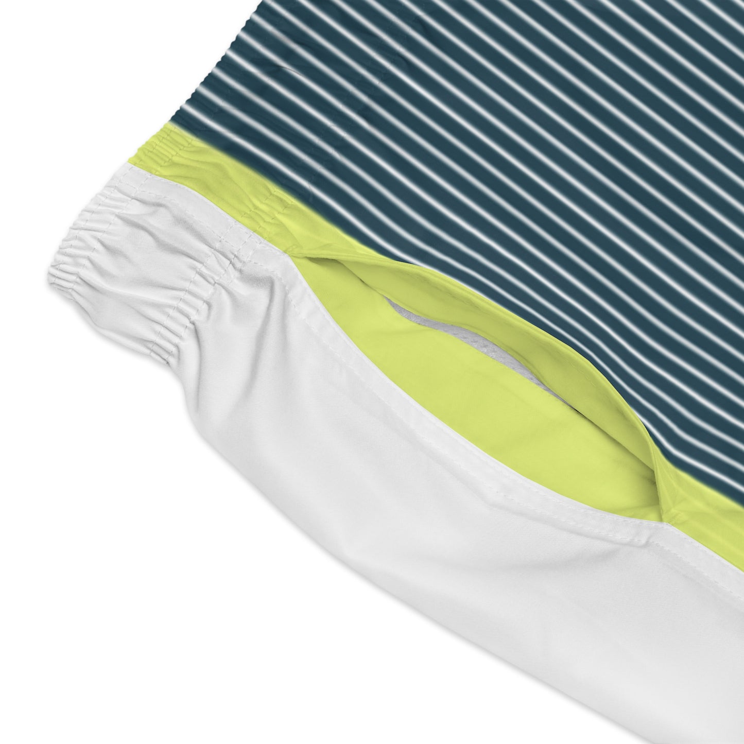 Baggy Green Swim Trunks (AOP)