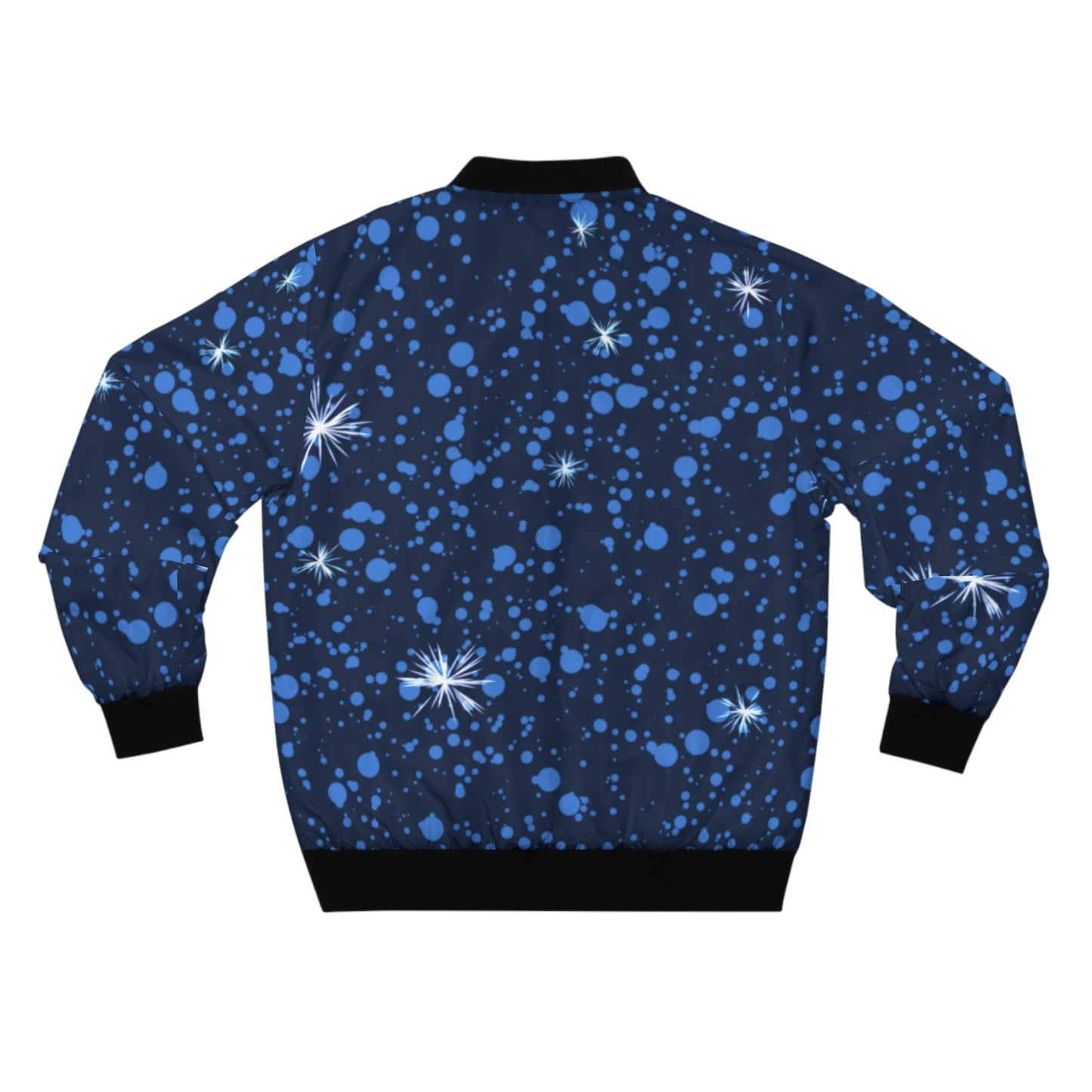 Blue Mountain Men's Bomber Jacket (AOP)