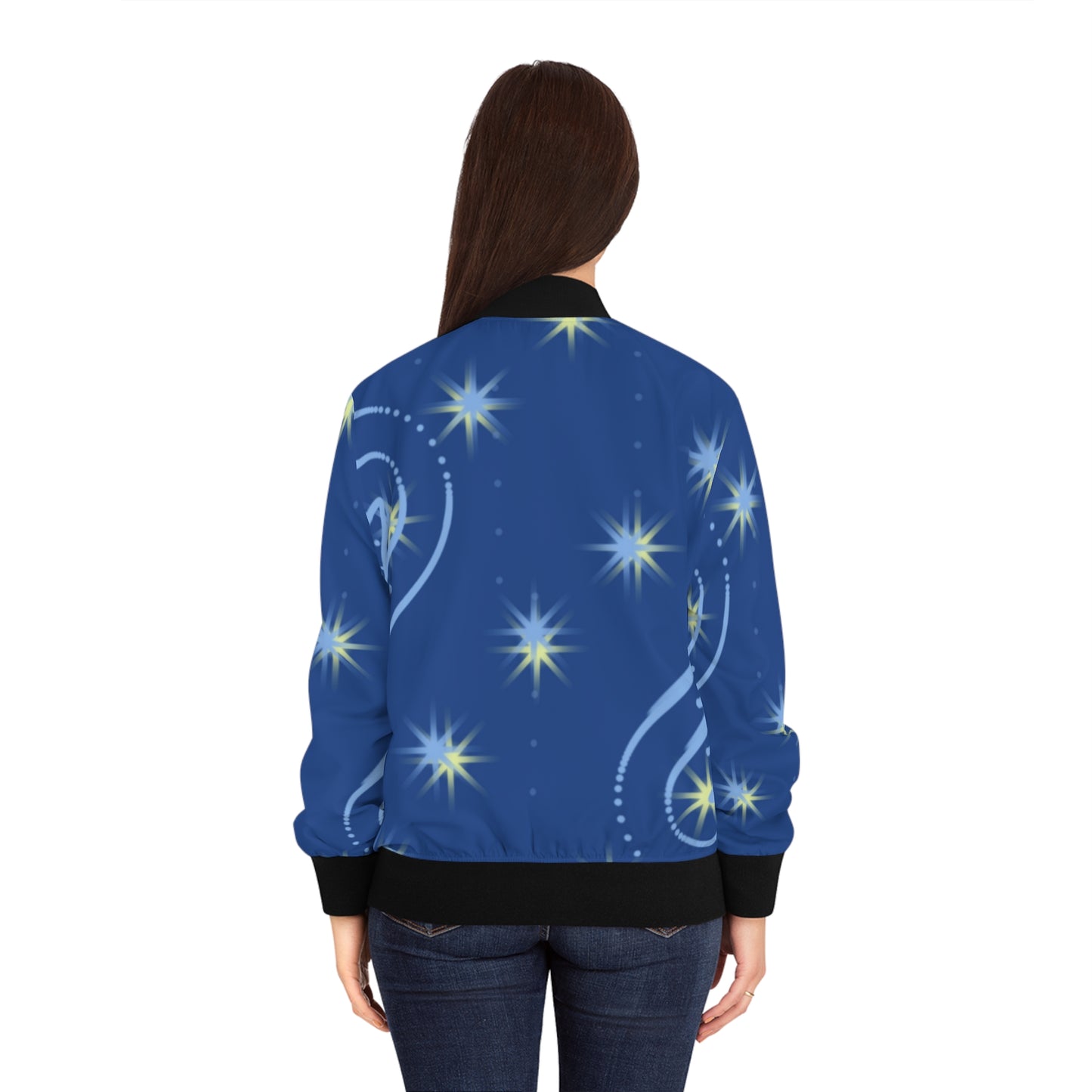 Swirl Women's Bomber Jacket (AOP)