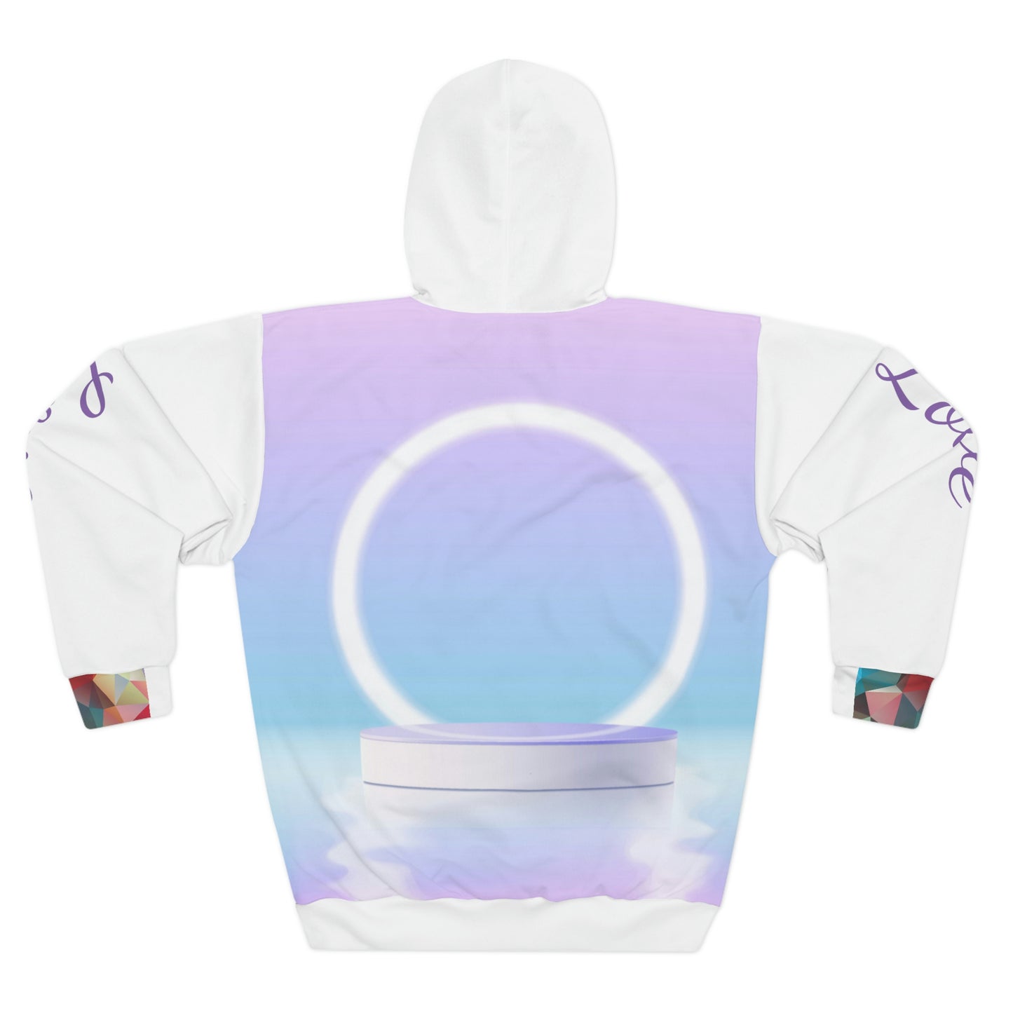 Purple Moon Pullover Hoodie
