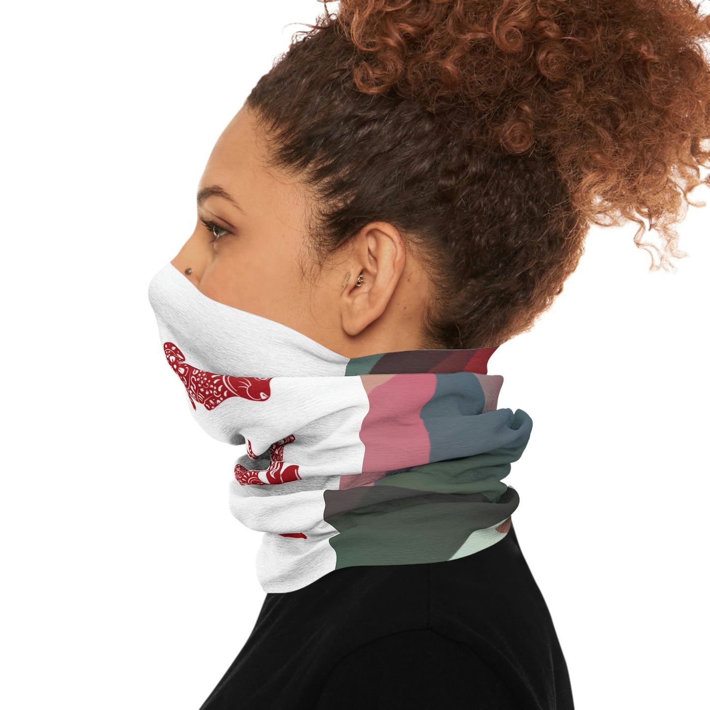 CNY Multi Rabbit Tube Scarf