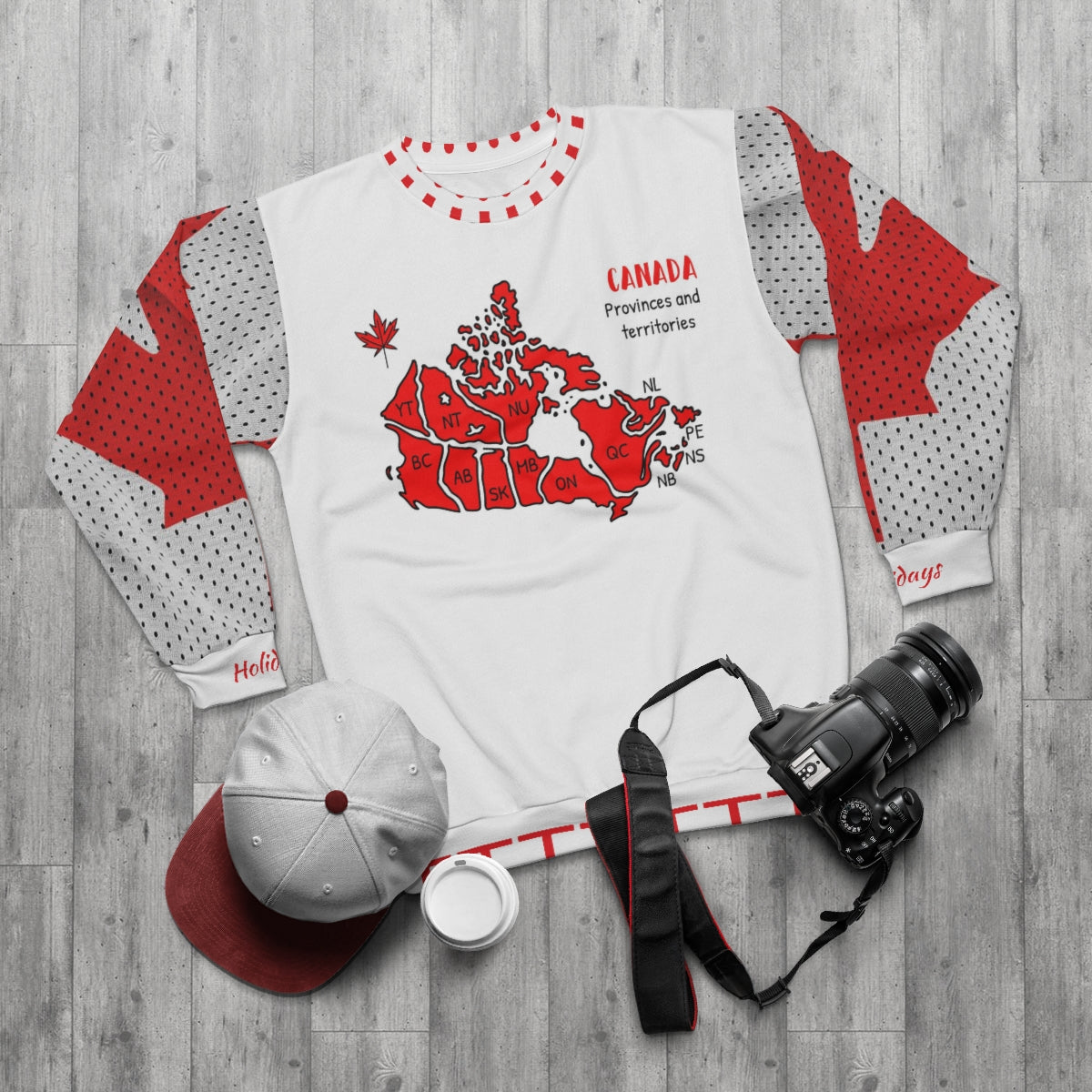 The Map Sweat Shirt