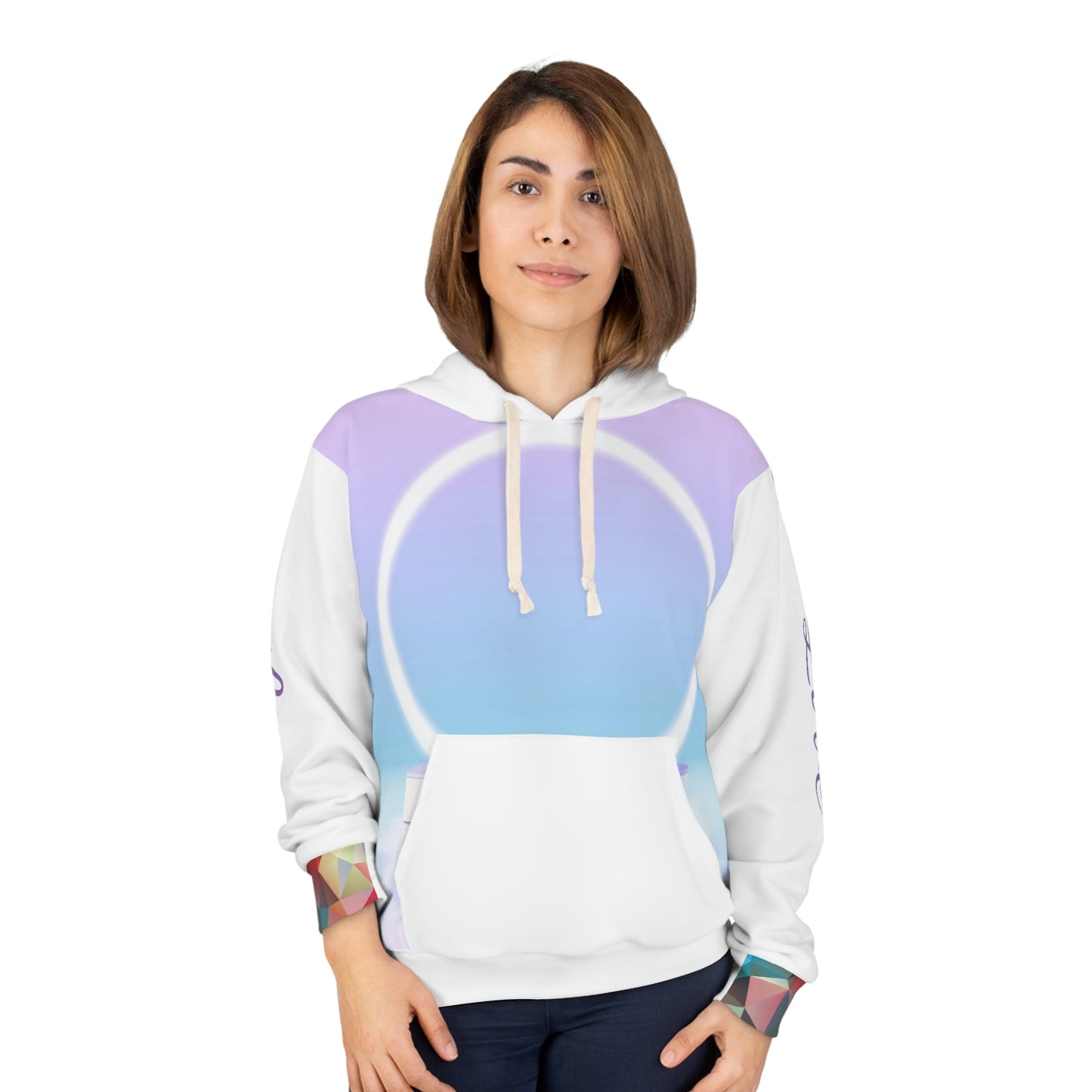 Purple Moon Pullover Hoodie