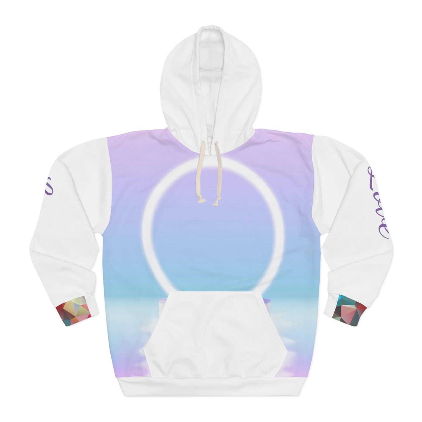 Purple Moon Pullover Hoodie
