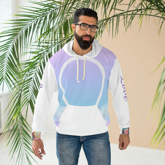 Purple Moon Pullover Hoodie